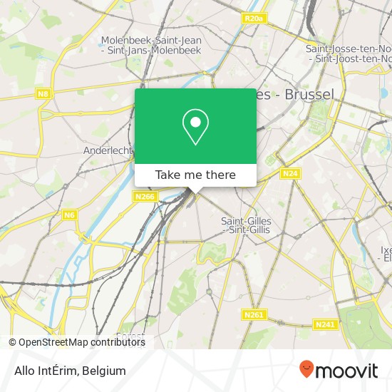 Allo IntÉrim map