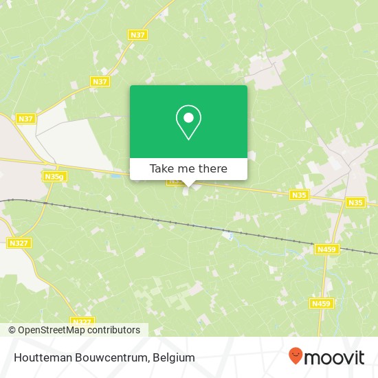 Houtteman Bouwcentrum map