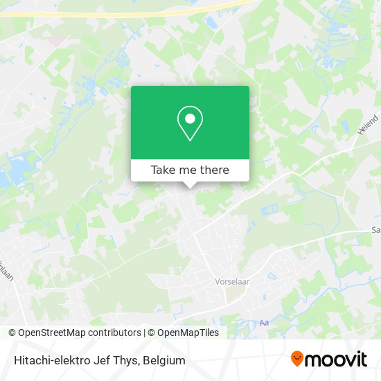 Hitachi-elektro Jef Thys plan