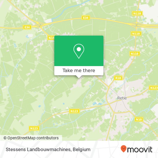 Stessens Landbouwmachines map