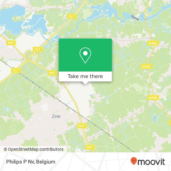 Philips P Nv map