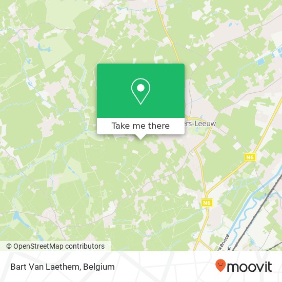 Bart Van Laethem map