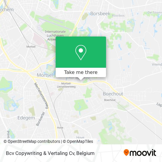 Bcv Copywriting & Vertaling Cv map