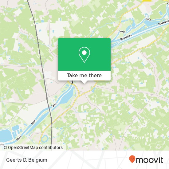 Geerts D map