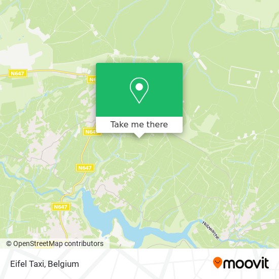 Eifel Taxi map