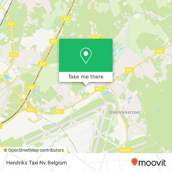 Hendriks Taxi Nv map