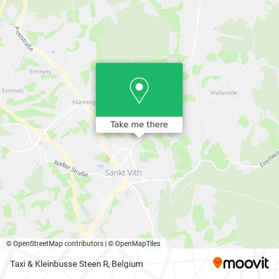 Taxi & Kleinbusse Steen R map