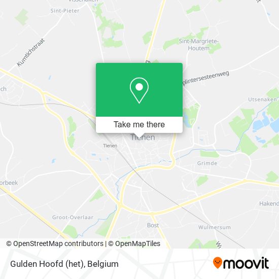 Gulden Hoofd (het) map