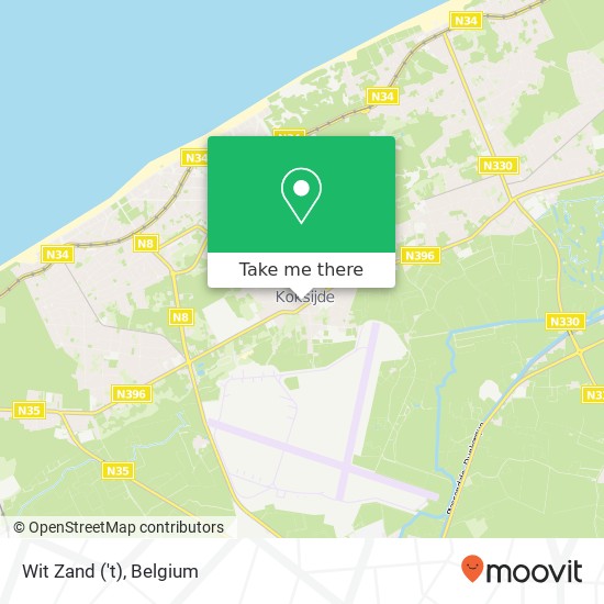 Wit Zand ('t) map