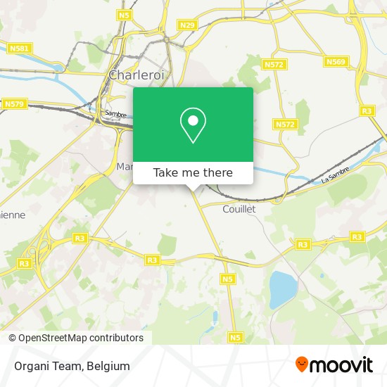 Organi Team map