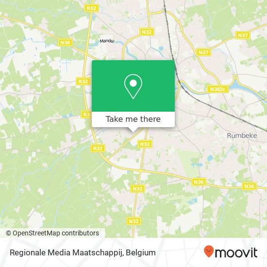 Regionale Media Maatschappij map