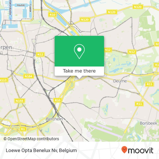Loewe Opta Benelux Nv map