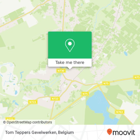 Tom Teppers Gevelwerken plan