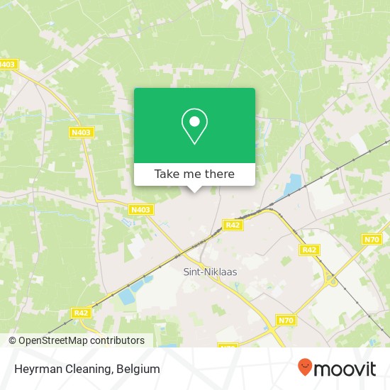 Heyrman Cleaning map