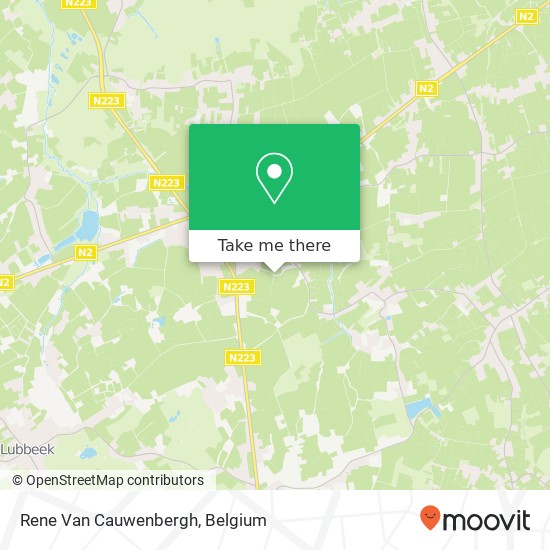 Rene Van Cauwenbergh map