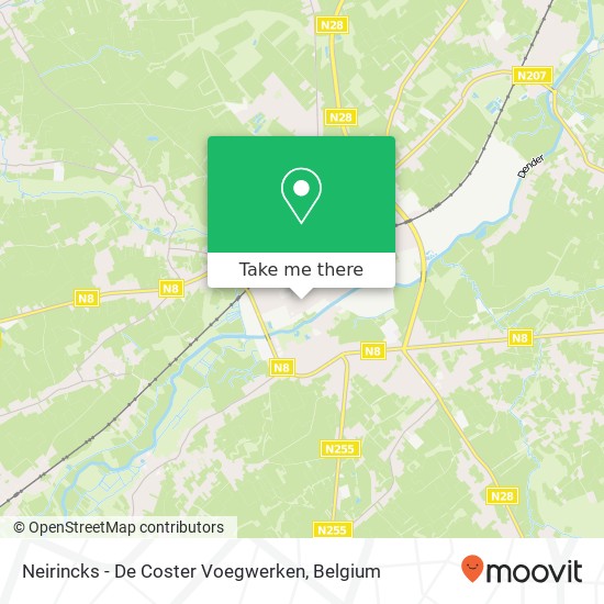 Neirincks - De Coster Voegwerken plan