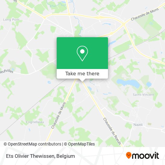 Ets Olivier Thewissen map