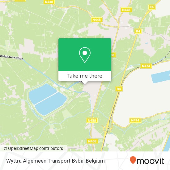 Wyttra Algemeen Transport Bvba map