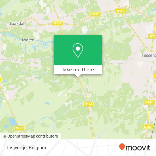 't Vijvertje map