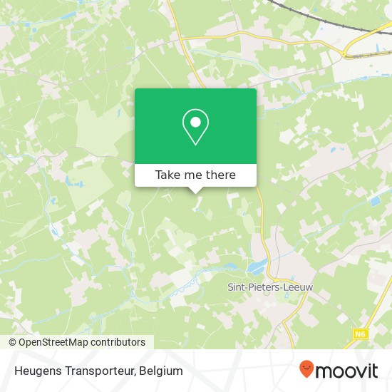 Heugens Transporteur map