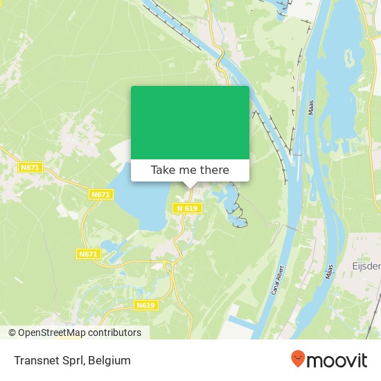 Transnet Sprl map