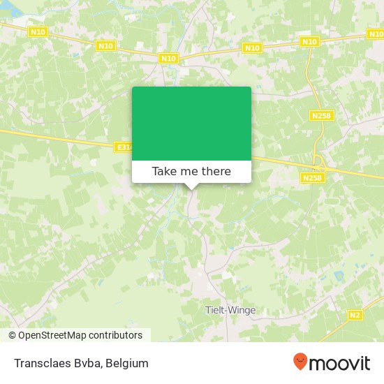 Transclaes Bvba map