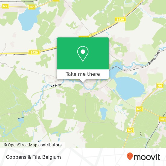 Coppens & Fils map