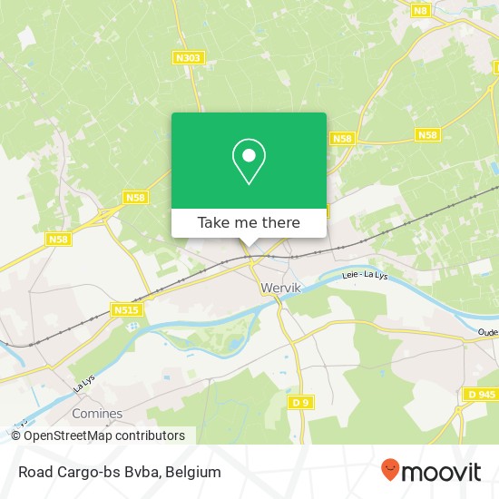 Road Cargo-bs Bvba map