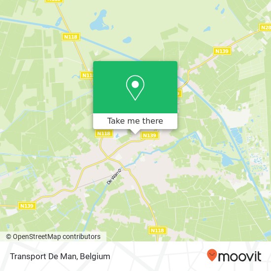 Transport De Man map
