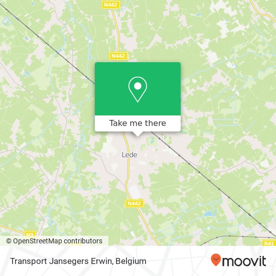 Transport Jansegers Erwin map