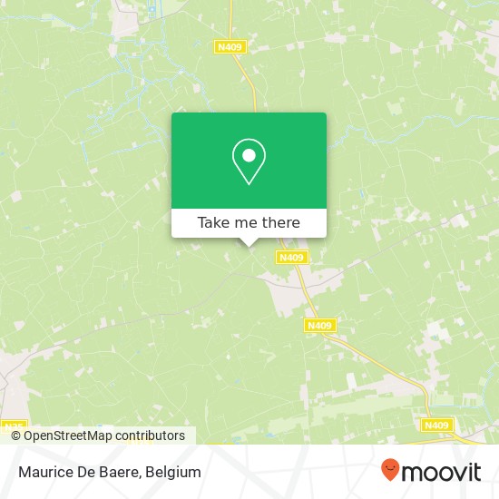 Maurice De Baere map