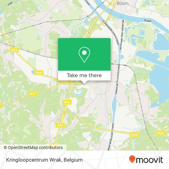 Kringloopcentrum Wrak plan