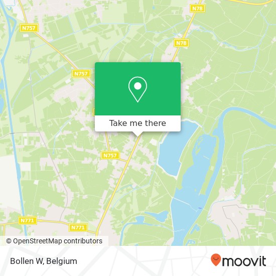 Bollen W map