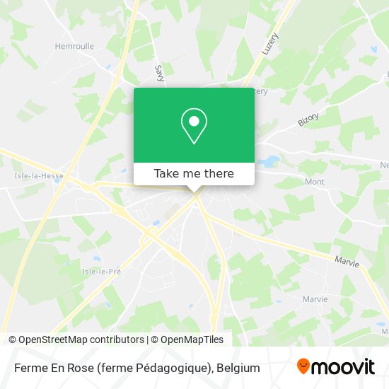 Ferme En Rose (ferme Pédagogique) map