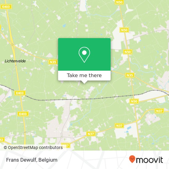 Frans Dewulf map