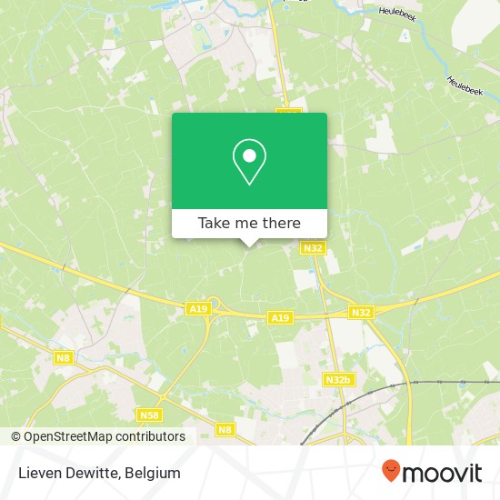 Lieven Dewitte map