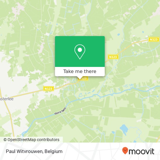 Paul Witvrouwen map