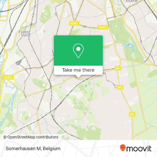 Somerhausen M map