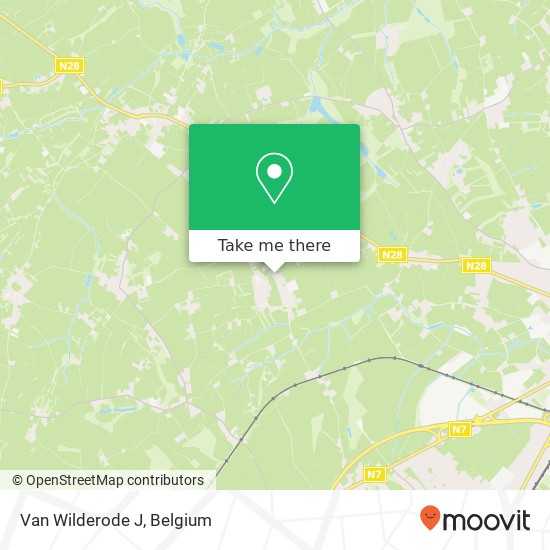 Van Wilderode J map