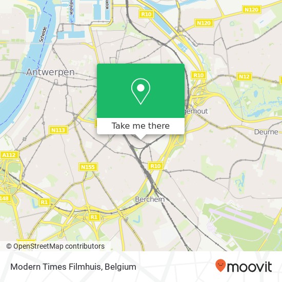 Modern Times Filmhuis map