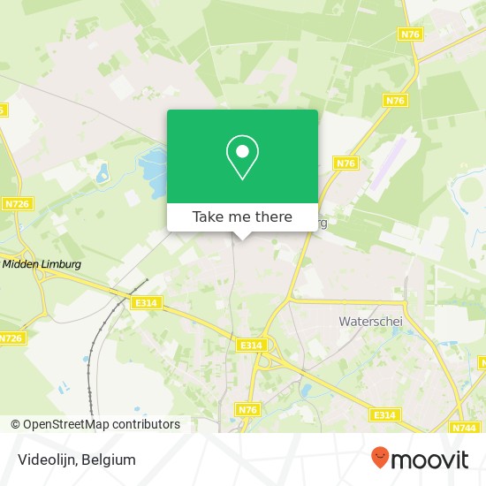 Videolijn map