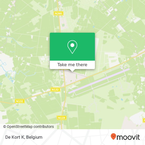 De Kort K map