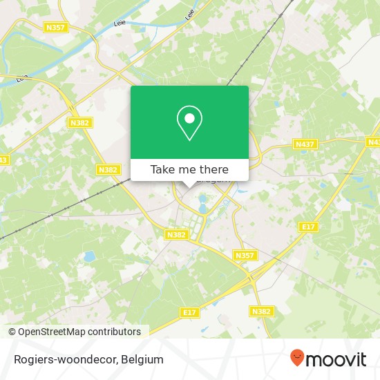 Rogiers-woondecor map