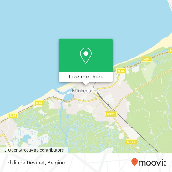 Philippe Desmet map