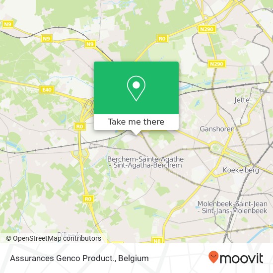 Assurances Genco Product. map