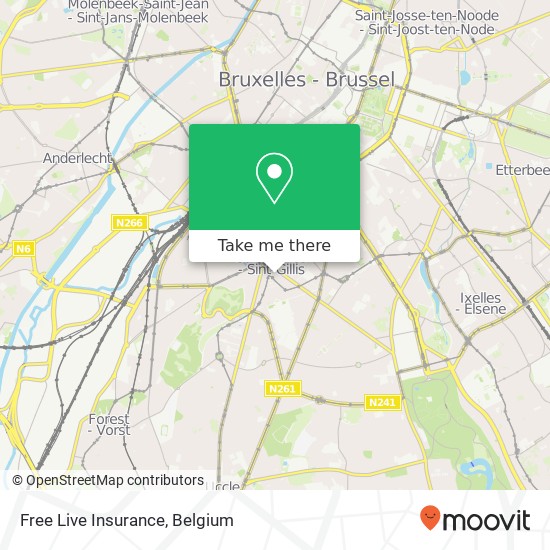 Free Live Insurance map