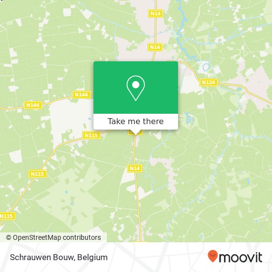 Schrauwen Bouw map