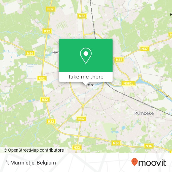 't Marmietje map