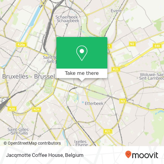 Jacqmotte Coffee House map