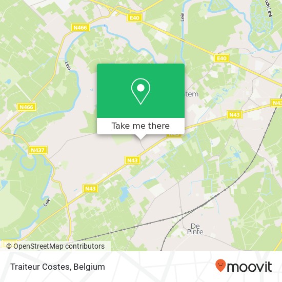 Traiteur Costes map